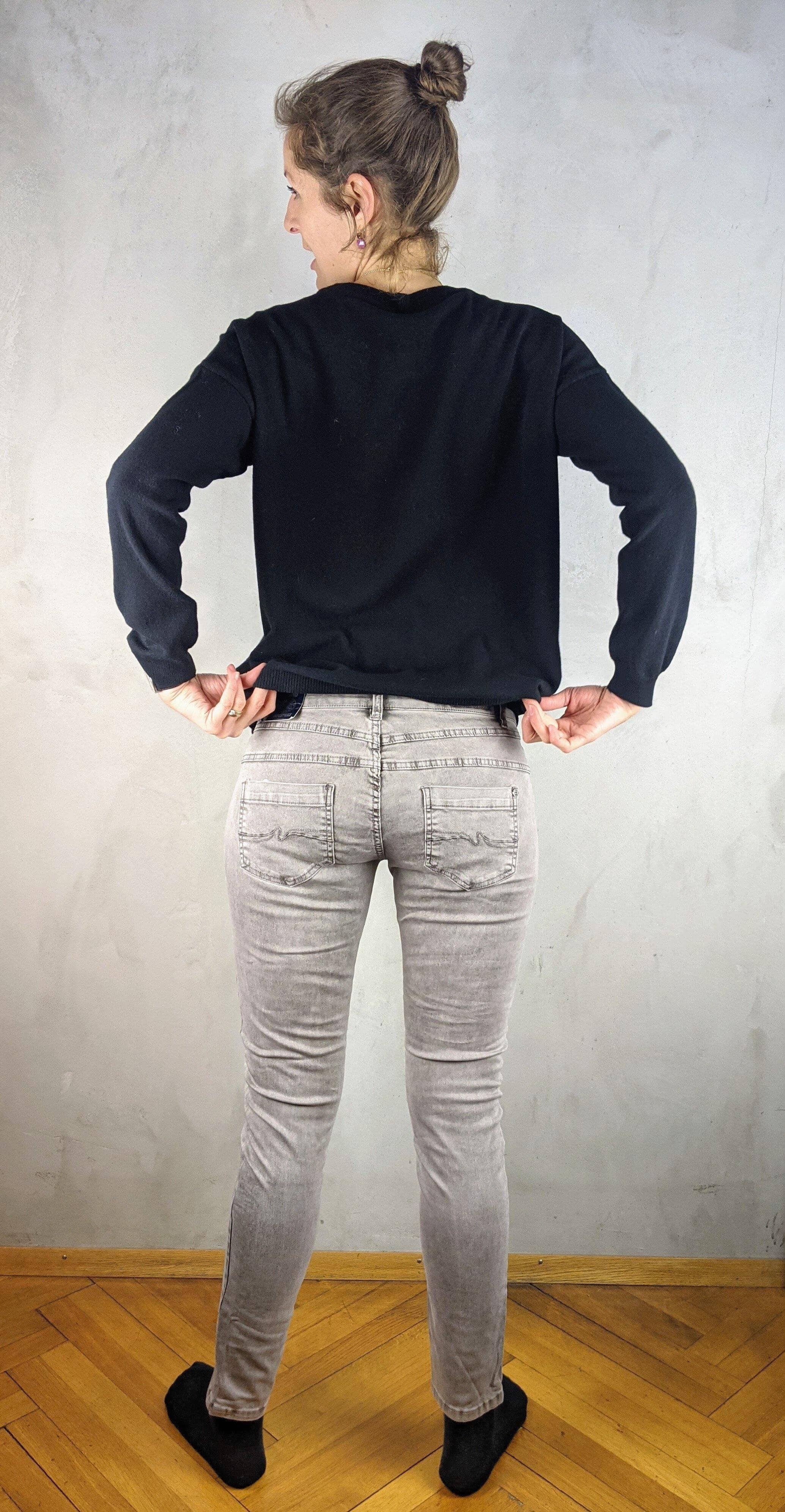 Blue Monkey - Jeans Skinny Alexis in Brown - kolibri-ulm.de - Damen, Denim, Hosen, Jeans