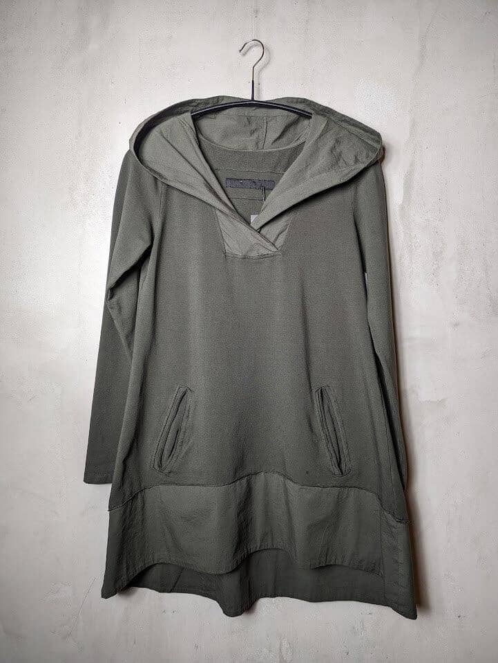 Elli - Kapuzen-Tunika - kolibri-ulm.de - Damen, Oberteile, Textilien, Tunika, Tunikas, WS22