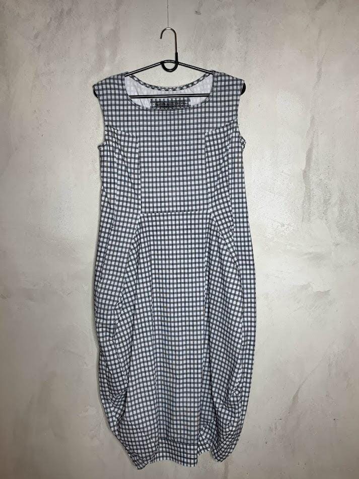 Kleid Kleid Rundholz Black Label 102 black check S