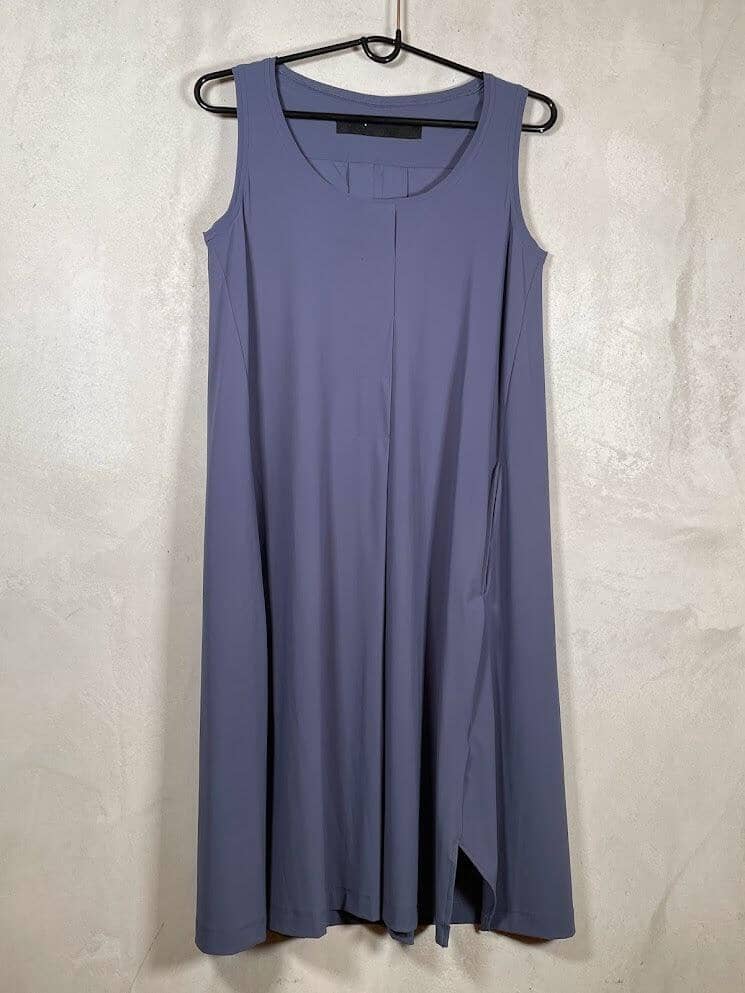 Kleid o. Arm Kleid Elli Blau 34
