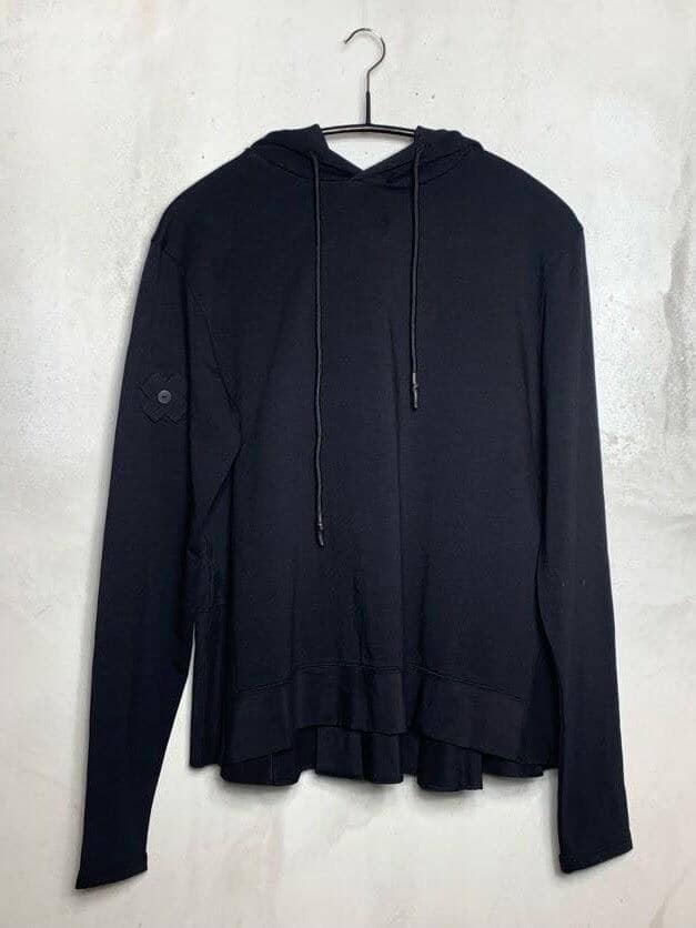 No Sweat Sweatshirt Plü Schwarz XS