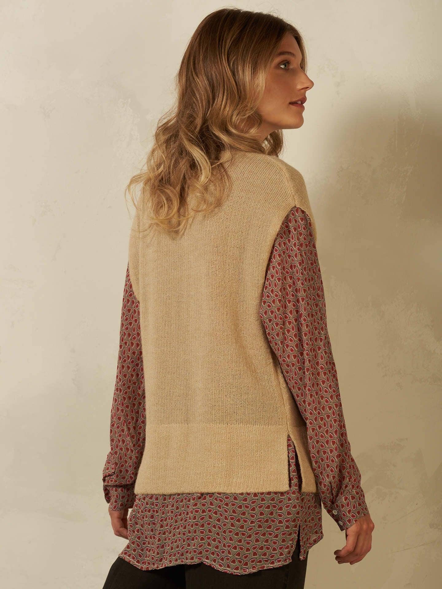 Nile - Pullunder - kolibri-ulm.de - Damen, Oberteile, Pullunder, SS22, Textilien