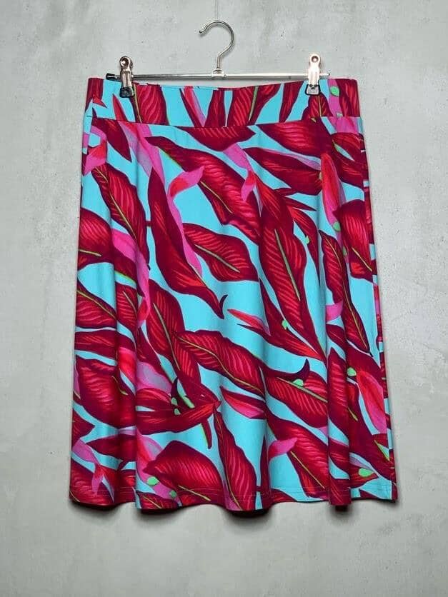 Rock Jusaro Rock Fox's s031 Pink-Türkis Blätter 36