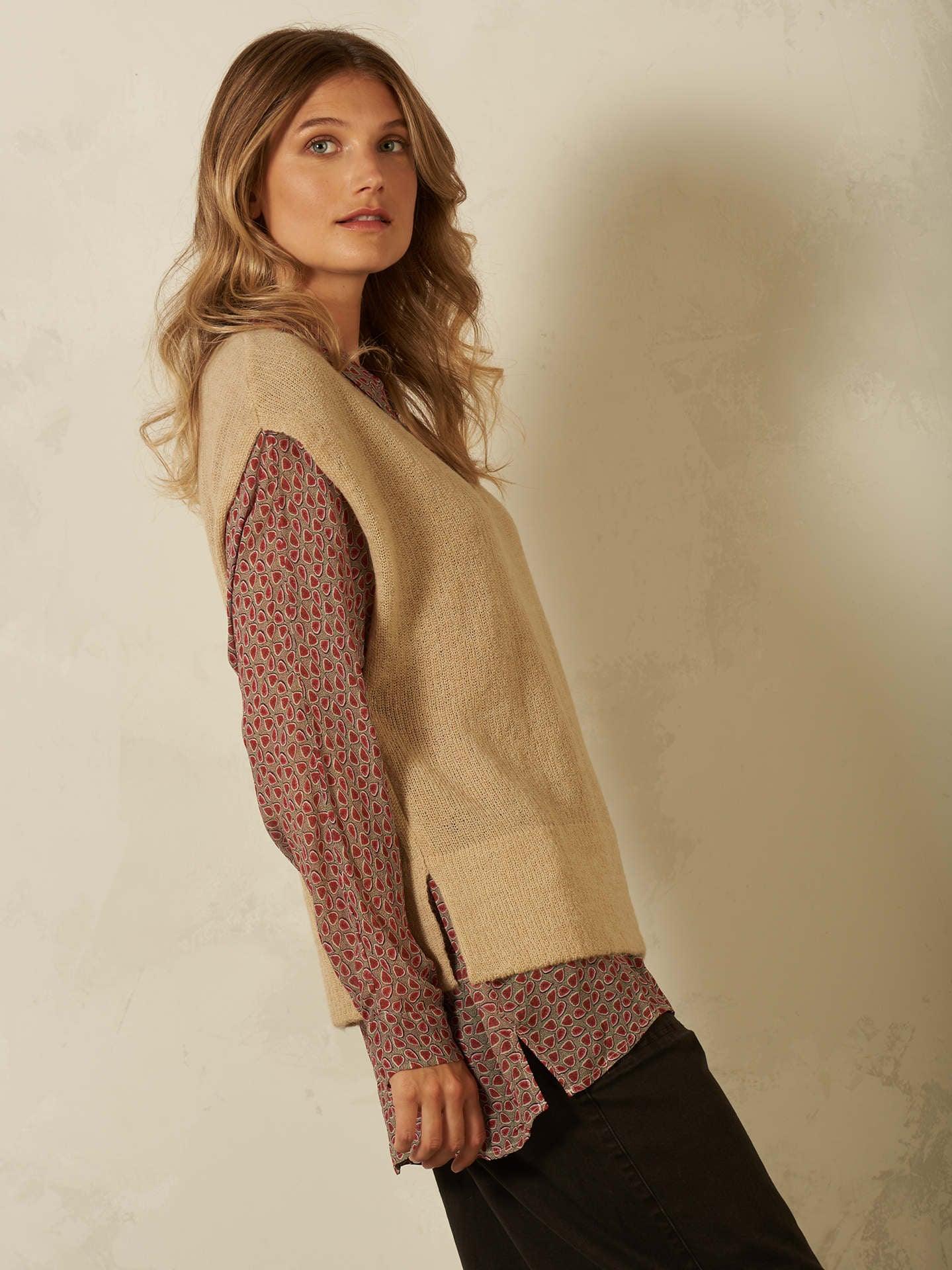 Nile - Pullunder - kolibri-ulm.de - Damen, Oberteile, Pullunder, SS22, Textilien