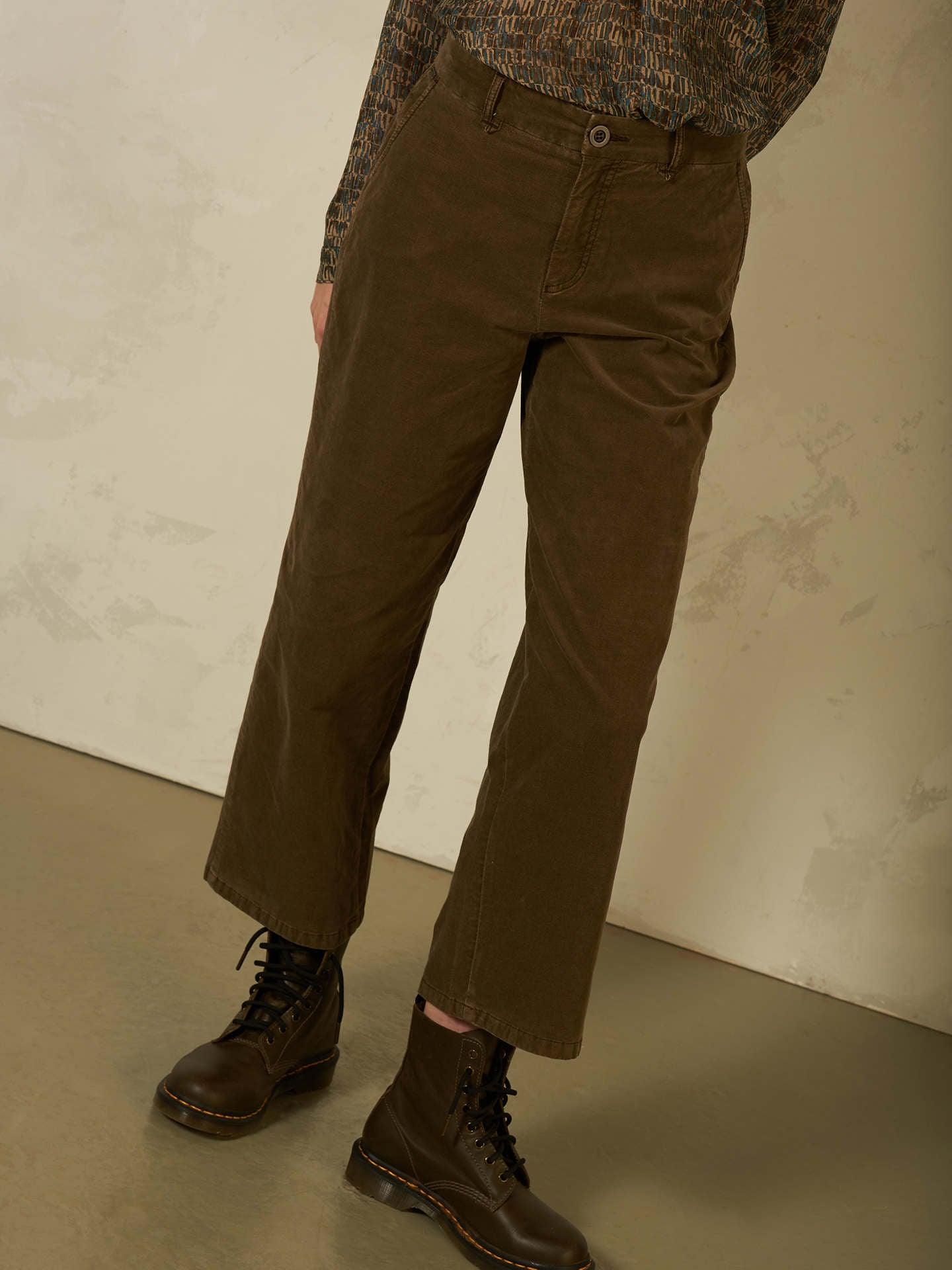 Culotte Velvet Pants