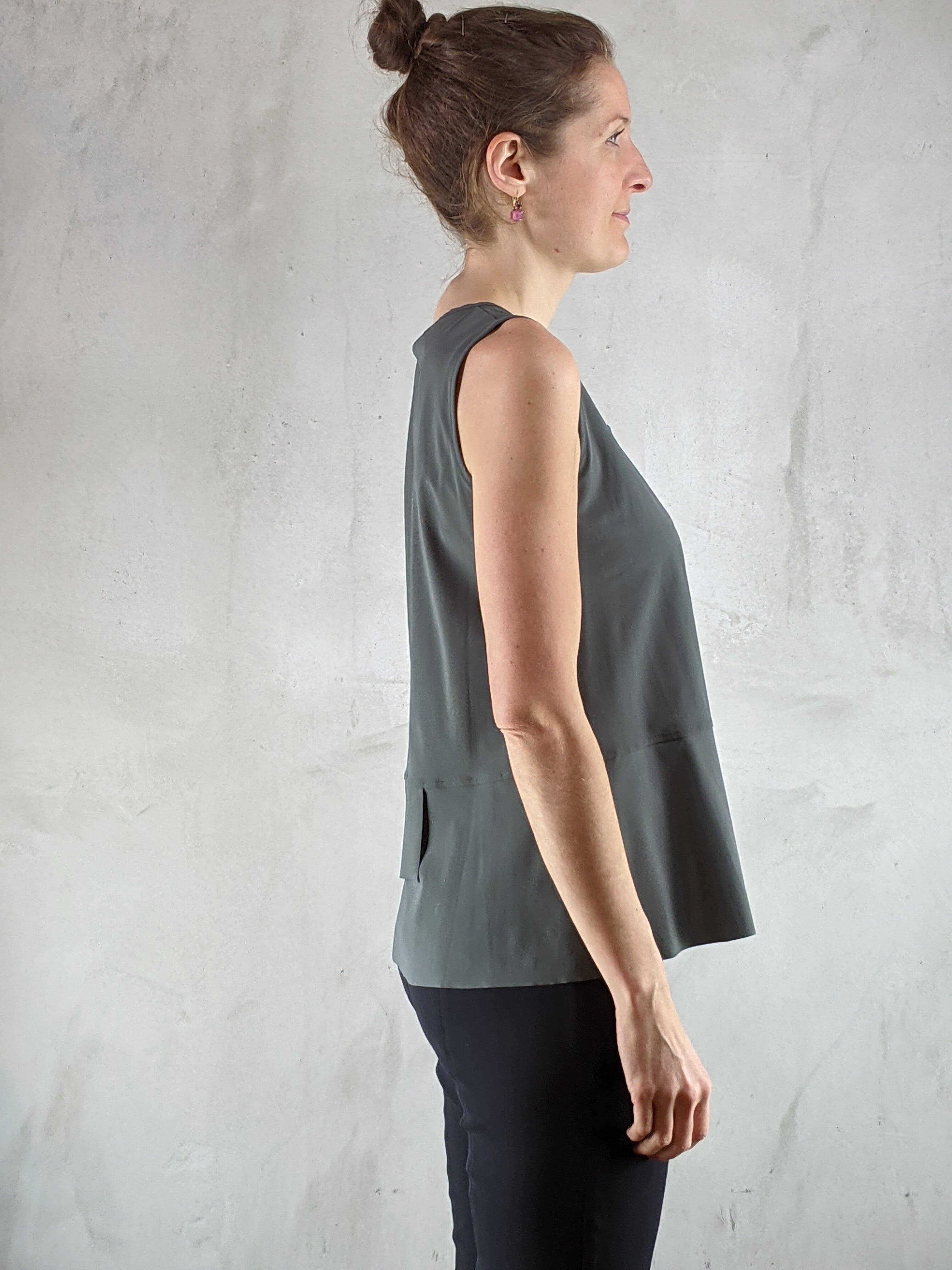 Elli - Top kurz stufig - kolibri-ulm.de - Damen, Oberteile, Top