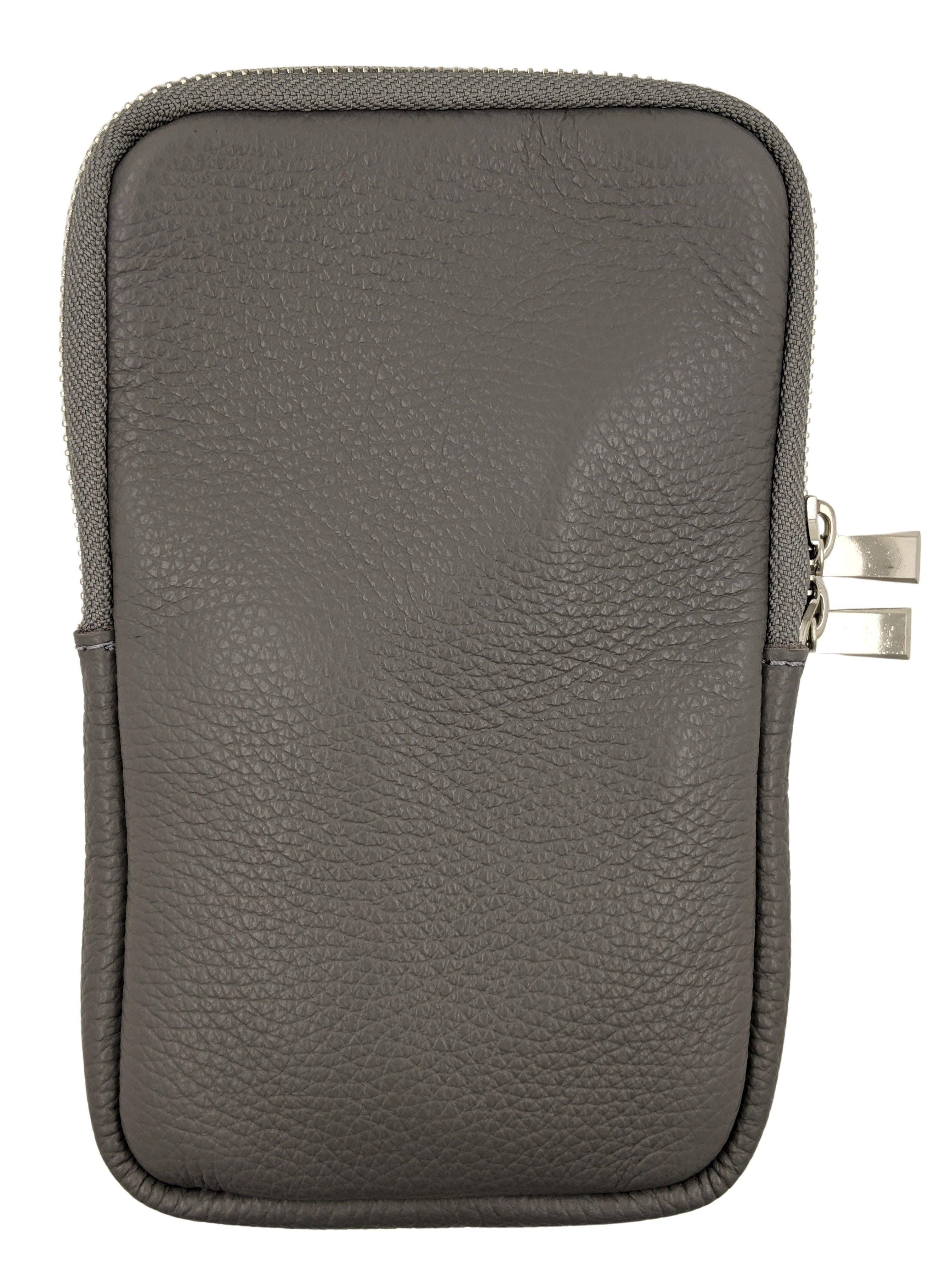 Kolibri Ulm - Umhängetasche Handy Uni in groß - kolibri-ulm.de - Accessoires, Damen, Handtasche, Handy, Handytasche, Leder, Ledertasche