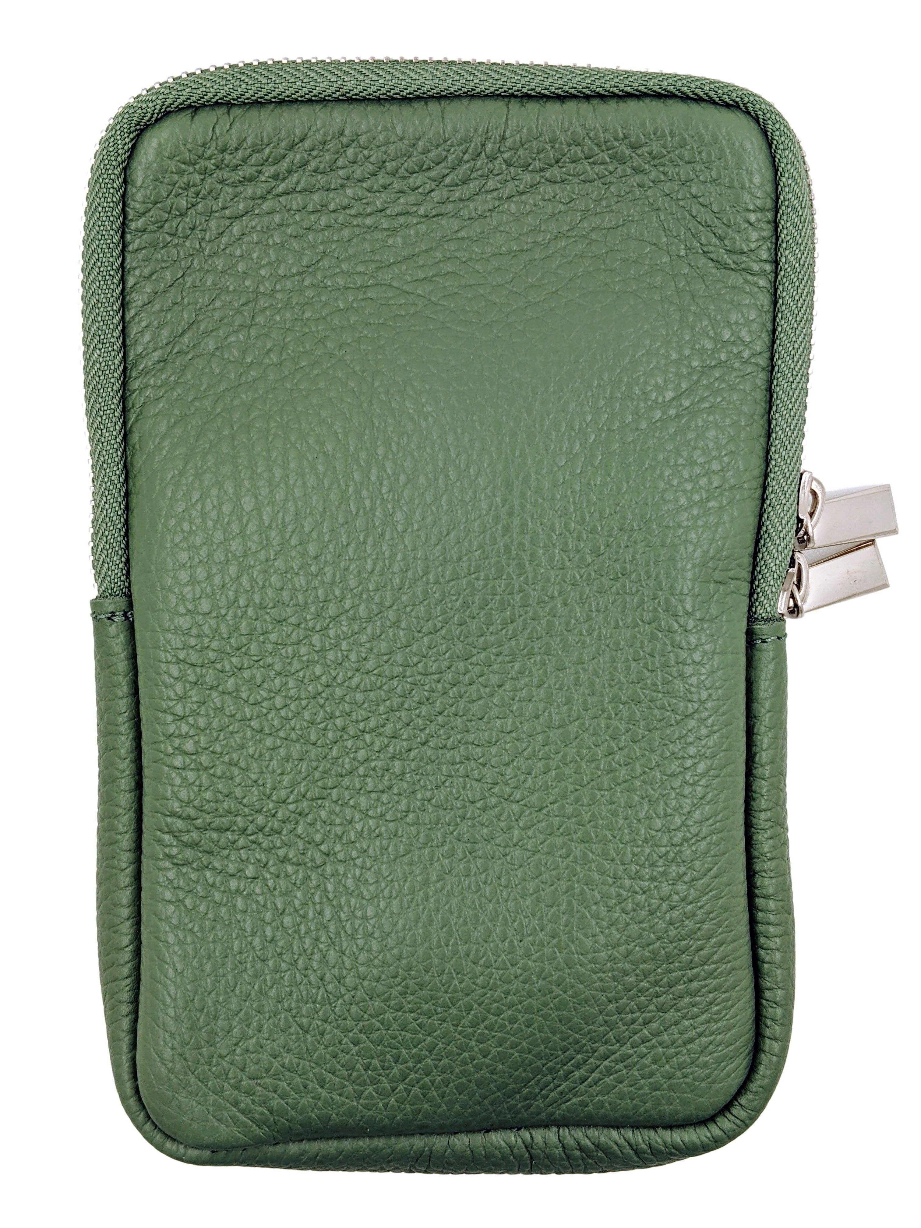 Kolibri Ulm - Umhängetasche Handy Uni in groß - kolibri-ulm.de - Accessoires, Damen, Handtasche, Handy, Handytasche, Leder, Ledertasche