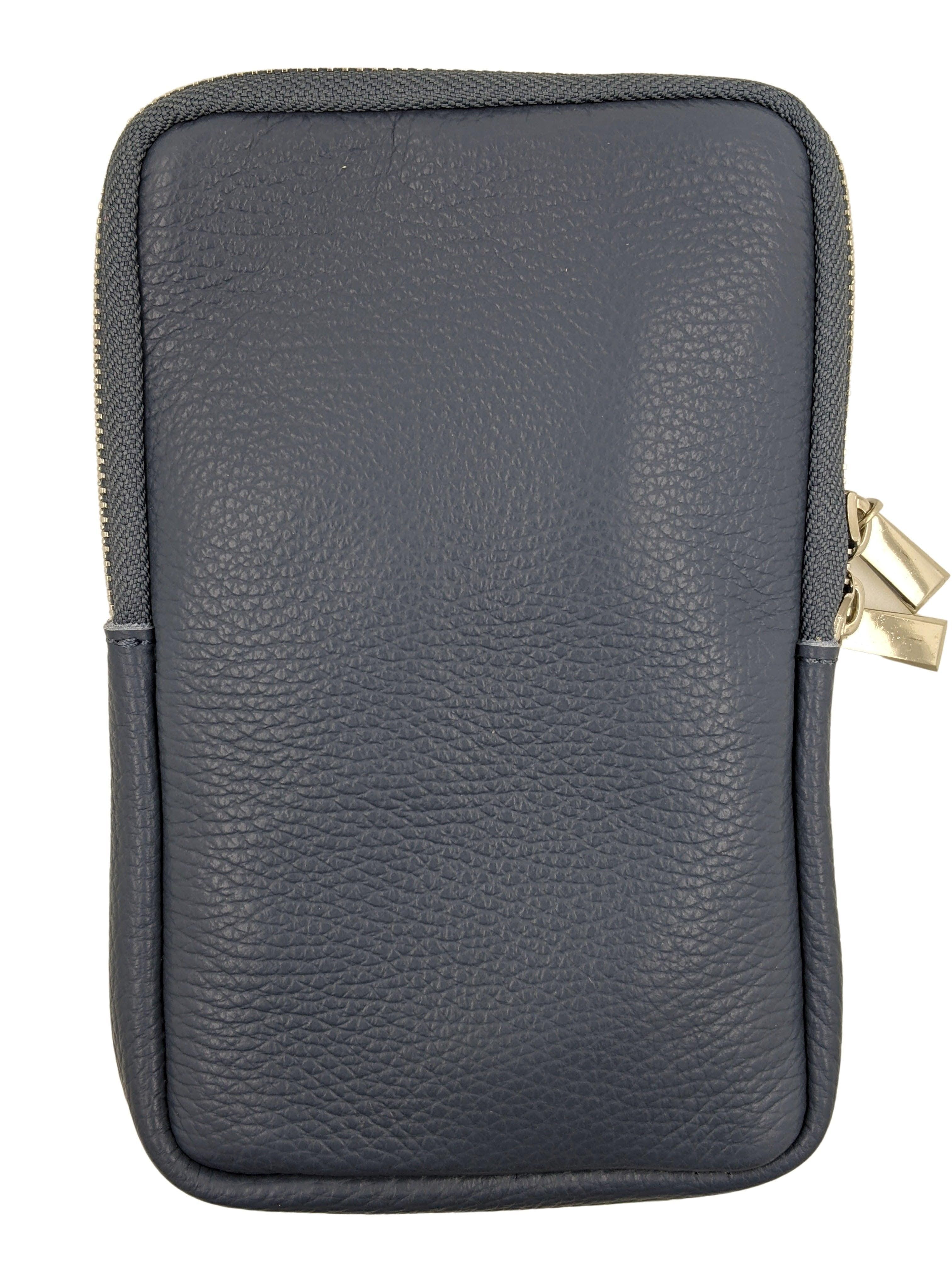 Kolibri Ulm - Umhängetasche Handy Uni in groß - kolibri-ulm.de - Accessoires, Damen, Handtasche, Handy, Handytasche, Leder, Ledertasche