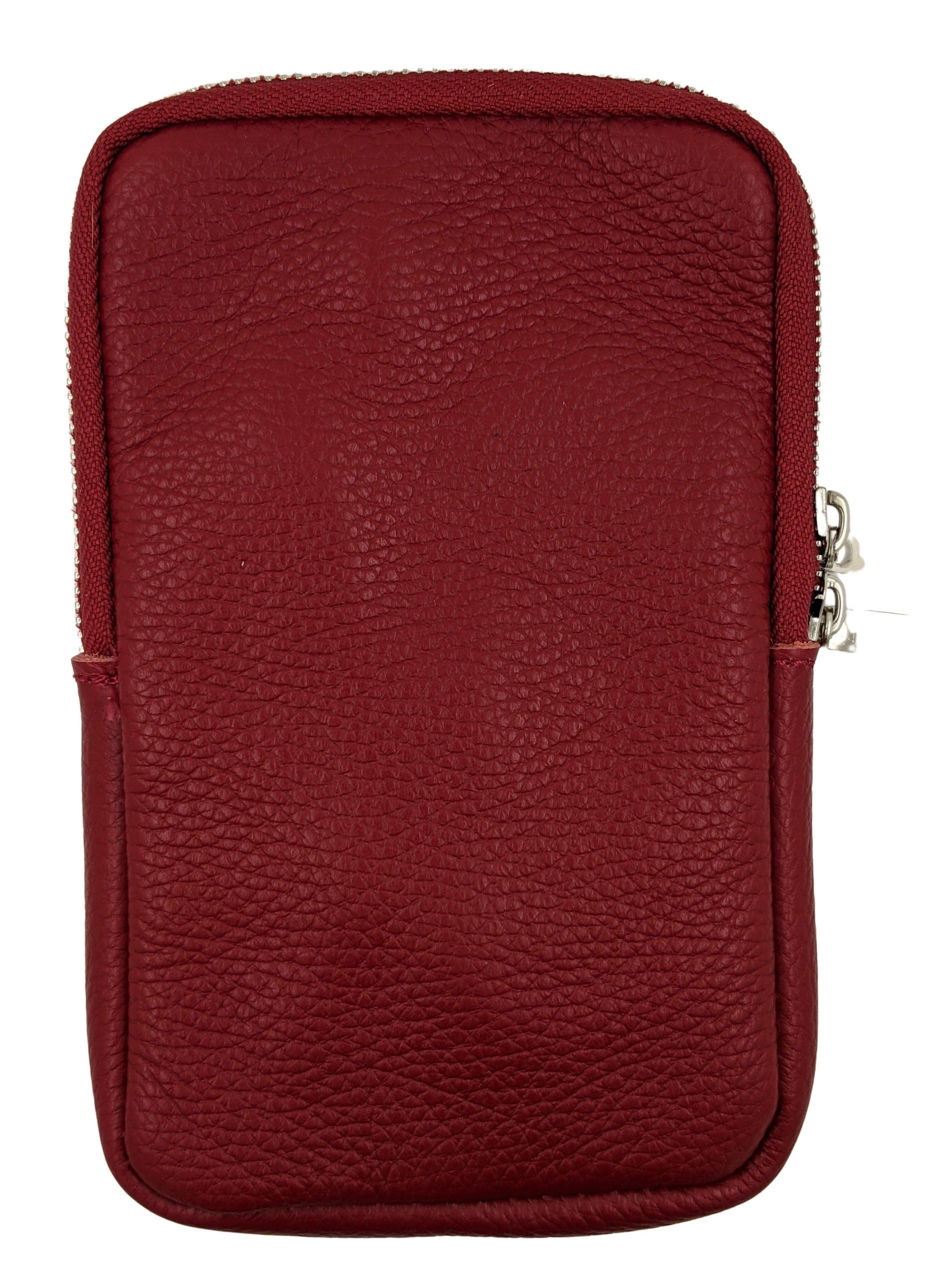 Kolibri Ulm - Umhängetasche Handy Uni in groß - kolibri-ulm.de - Accessoires, Damen, Handtasche, Handy, Handytasche, Leder, Ledertasche