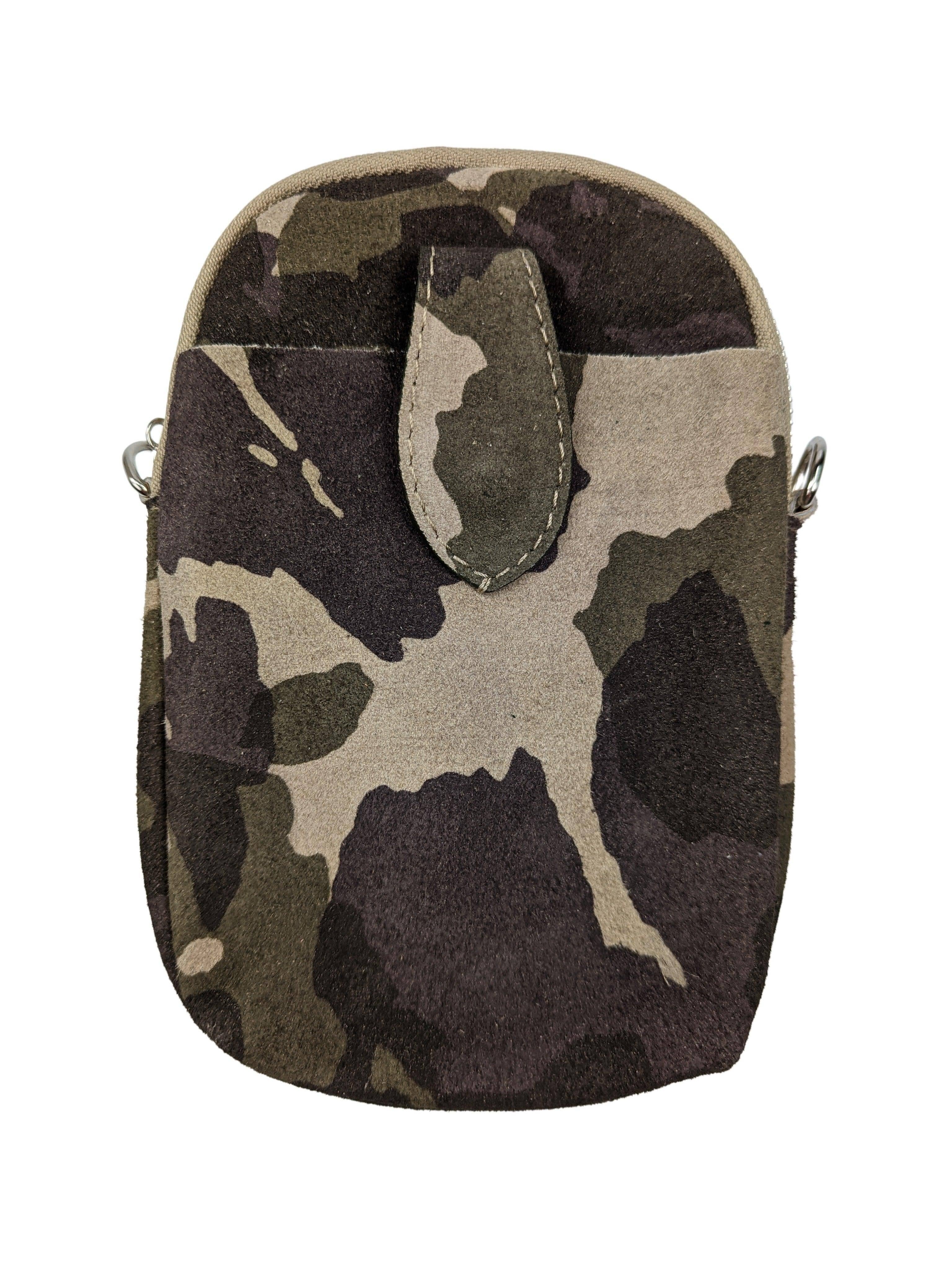 Umhängetasche mit Handyfach Handytasche Kolibri Ulm Army