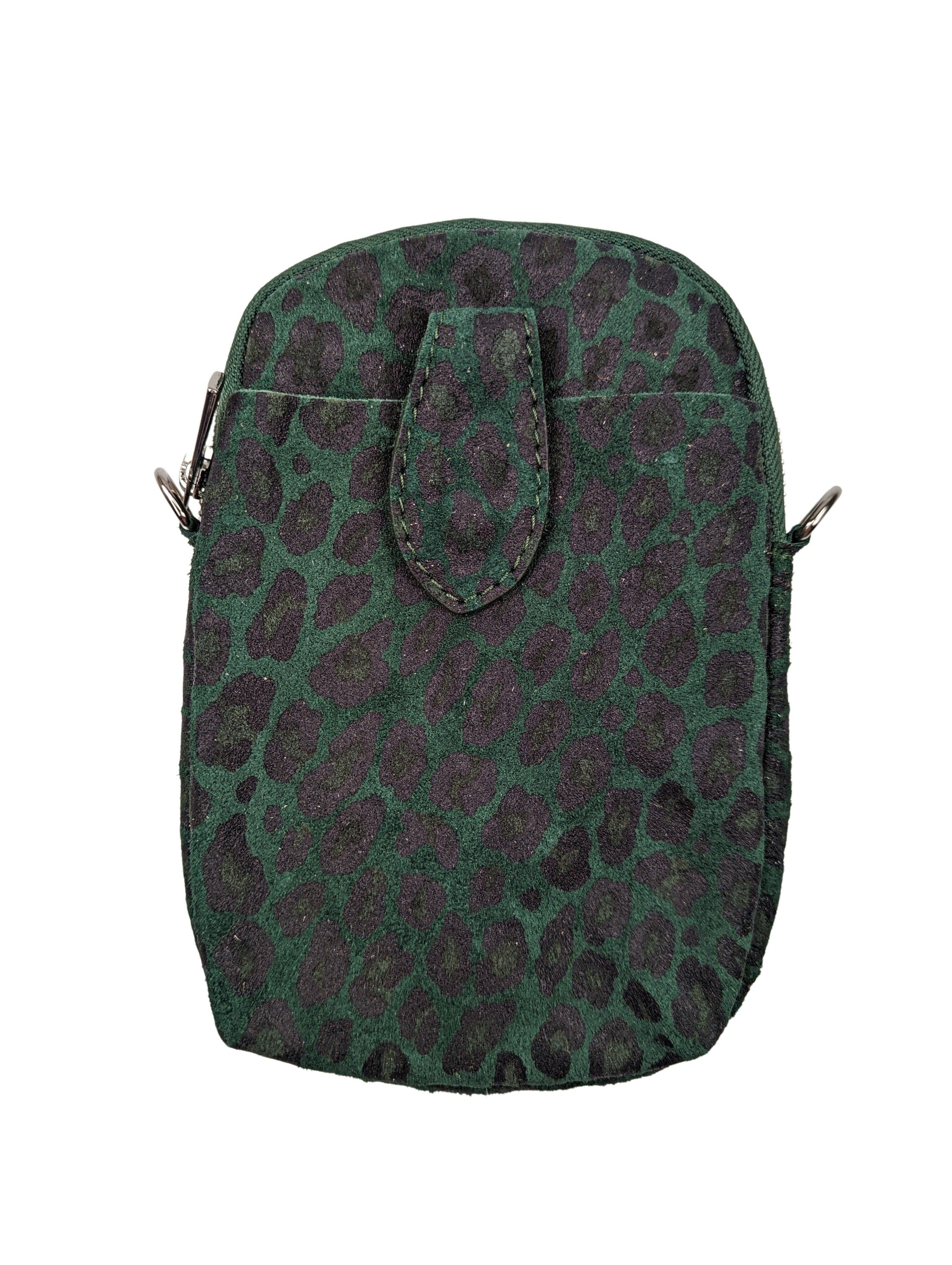 Umhängetasche mit Handyfach Handytasche Kolibri Ulm Gepart Grün