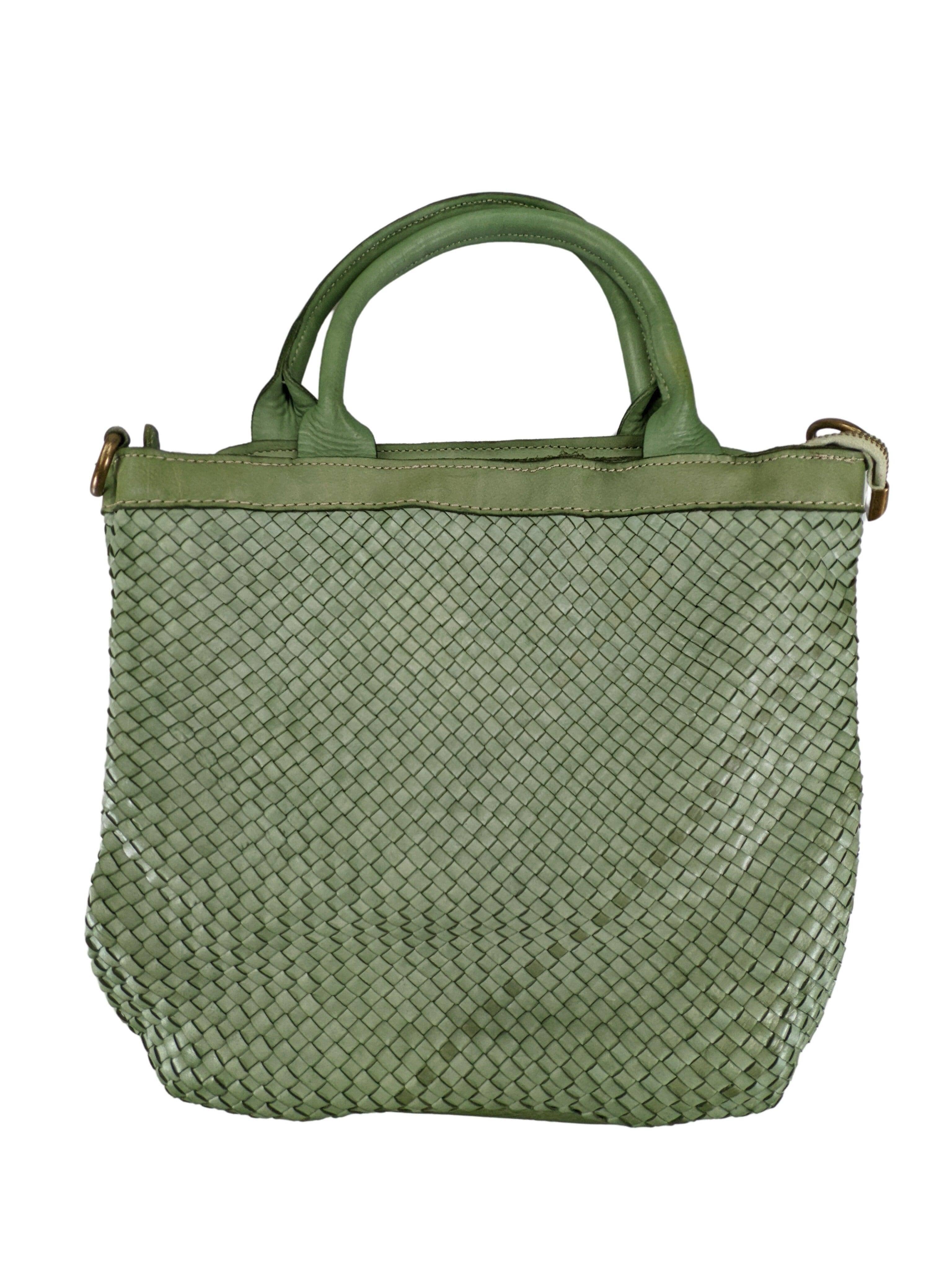 Kolibri Ulm - Waschleder Handtasche Geflochten - kolibri-ulm.de - Accessoires, Damen, Handtasche, Handtaschen, SS22, Tasche, Taschen