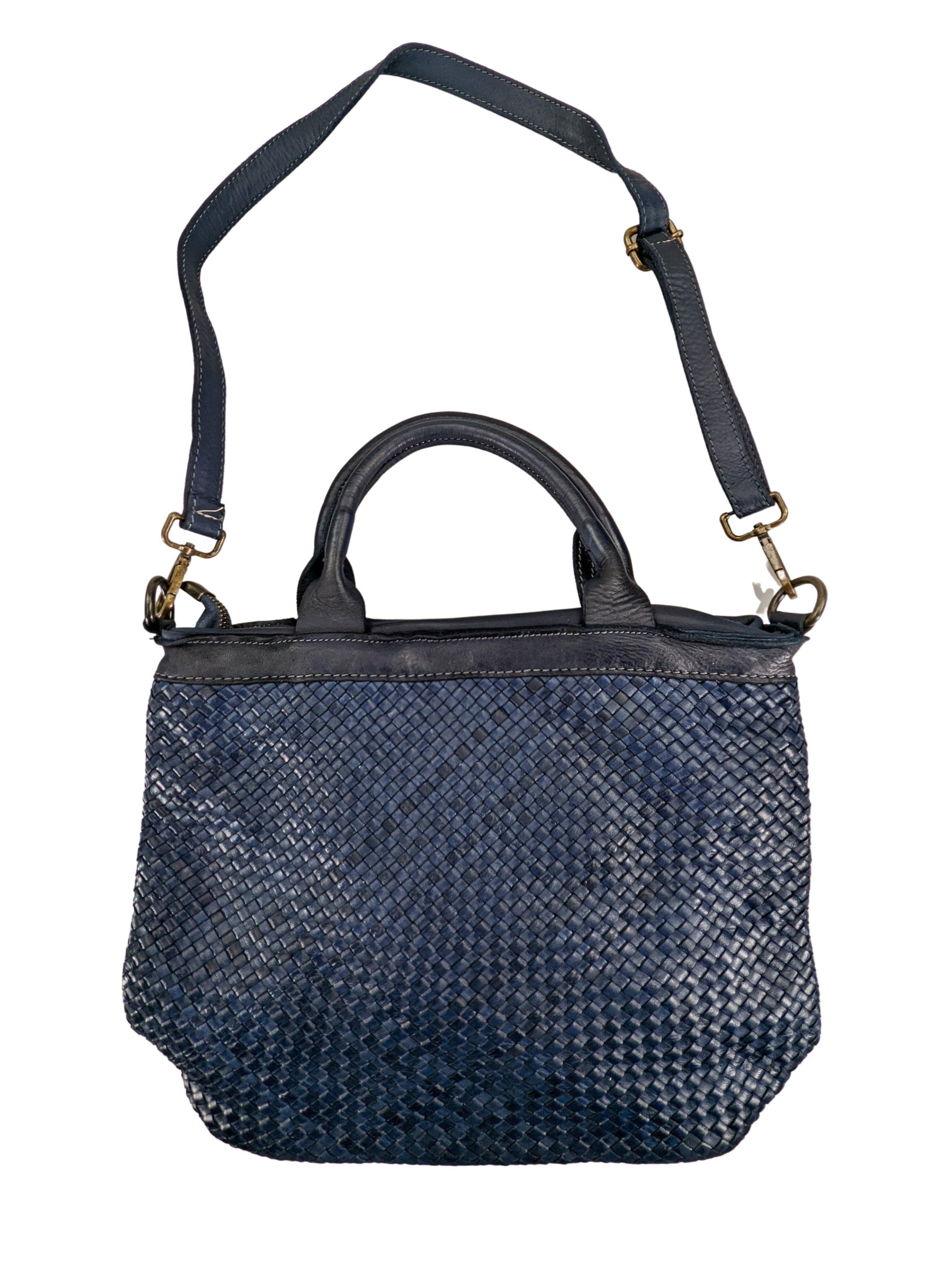 Kolibri Ulm - Waschleder Handtasche Geflochten - kolibri-ulm.de - Accessoires, Damen, Handtasche, Handtaschen, SS22, Tasche, Taschen