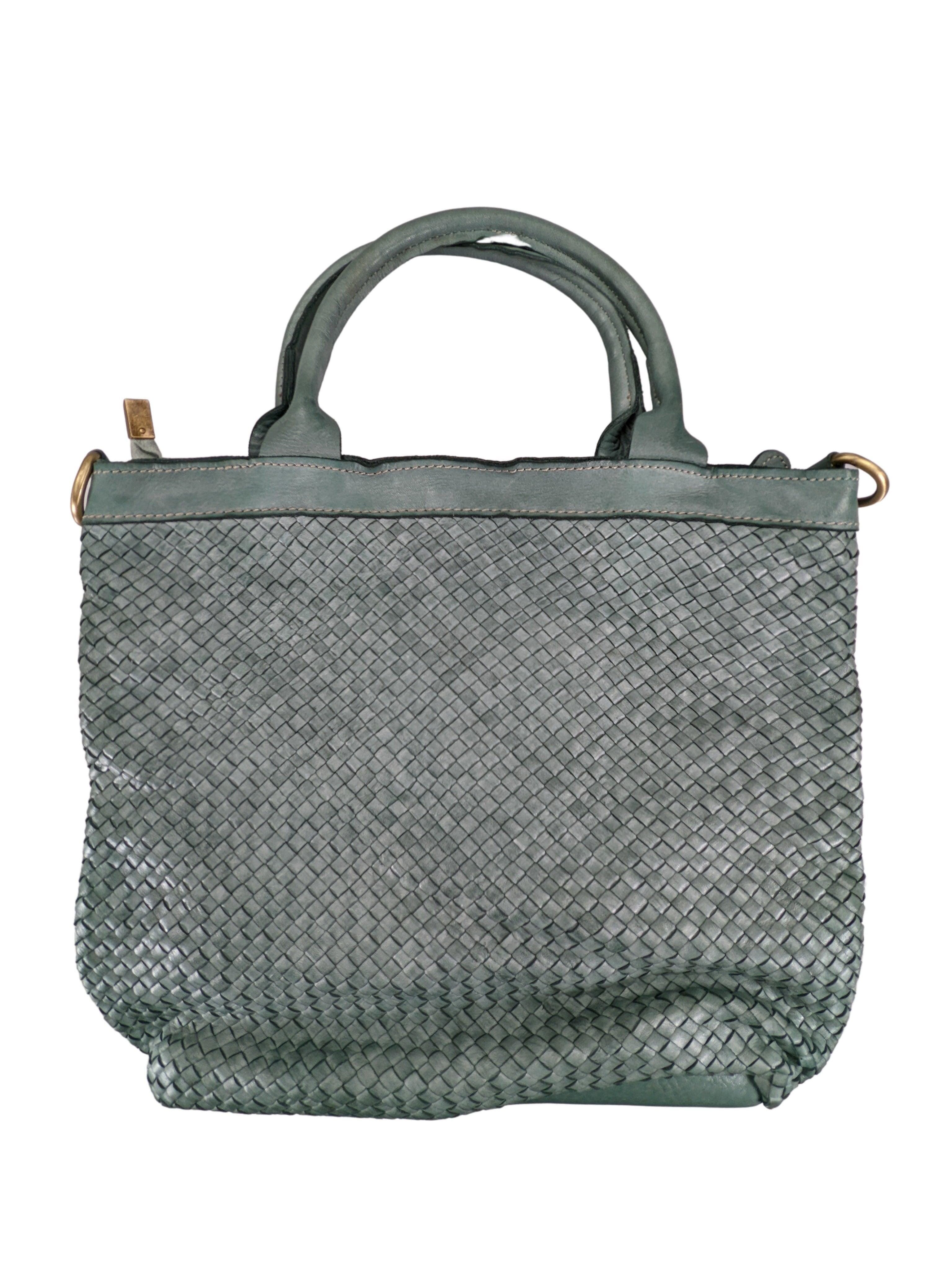 Kolibri Ulm - Waschleder Handtasche Geflochten - kolibri-ulm.de - Accessoires, Damen, Handtasche, Handtaschen, SS22, Tasche, Taschen