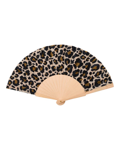 Fächer Leopard