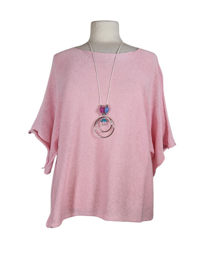 Sommerpullover mit Kette