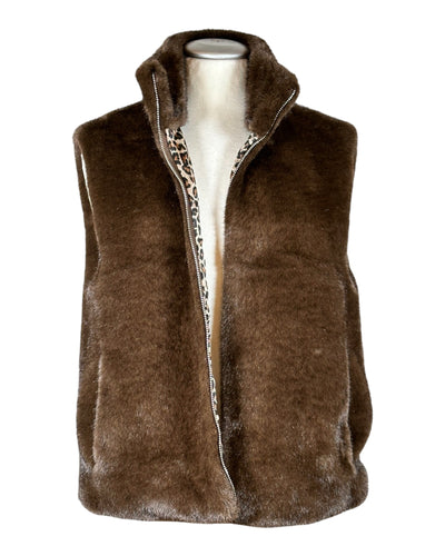 Imitated Fur Weste