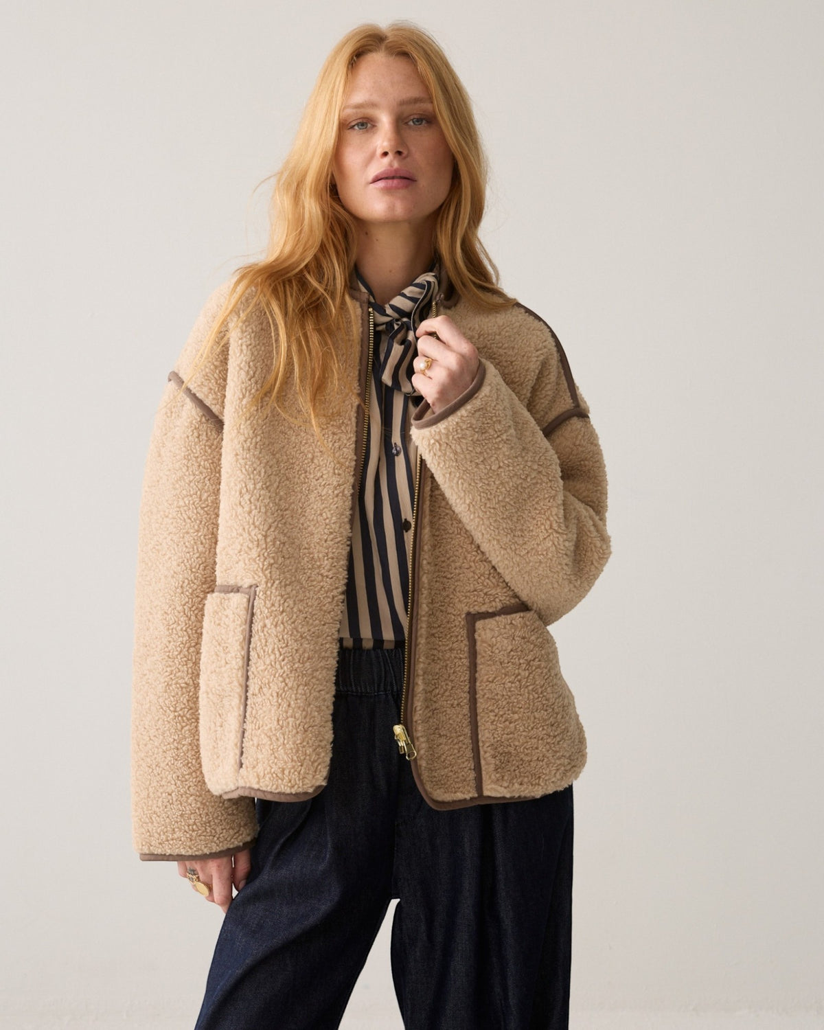 Jacket Bonded Teddy