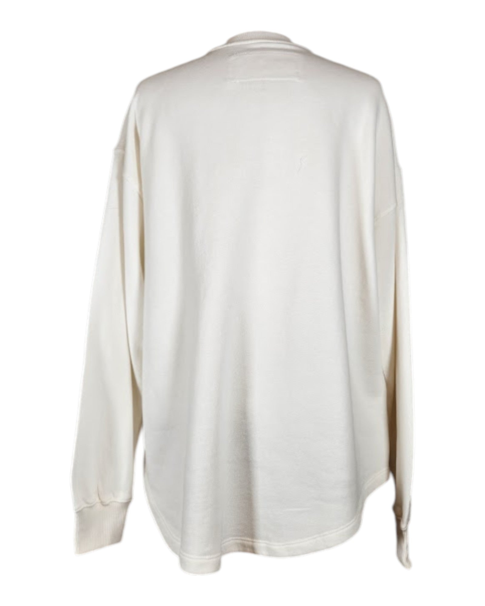 Sweatshirt Leinenpatch