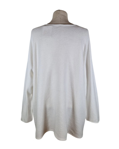 Pullover V-Ausschnitt Lang