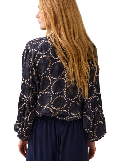 Bluse All Over Print