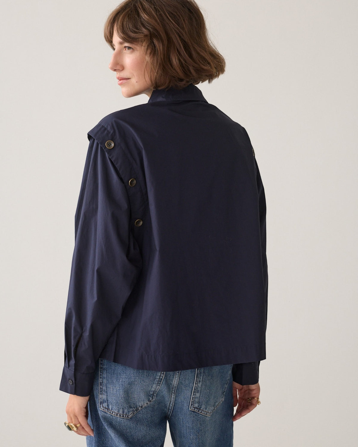 Button Bluse