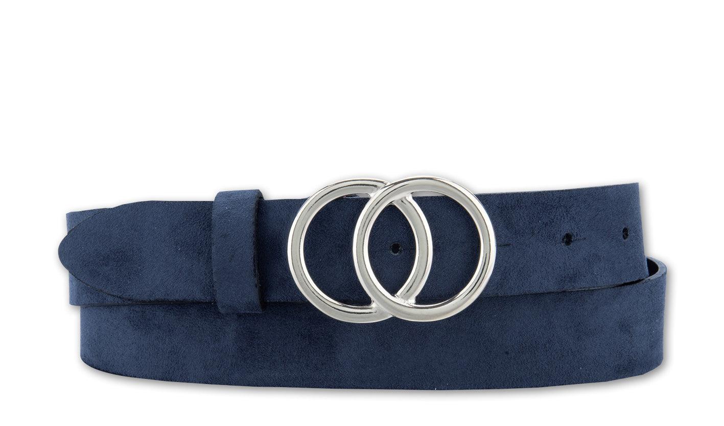 Veloursledergürtel