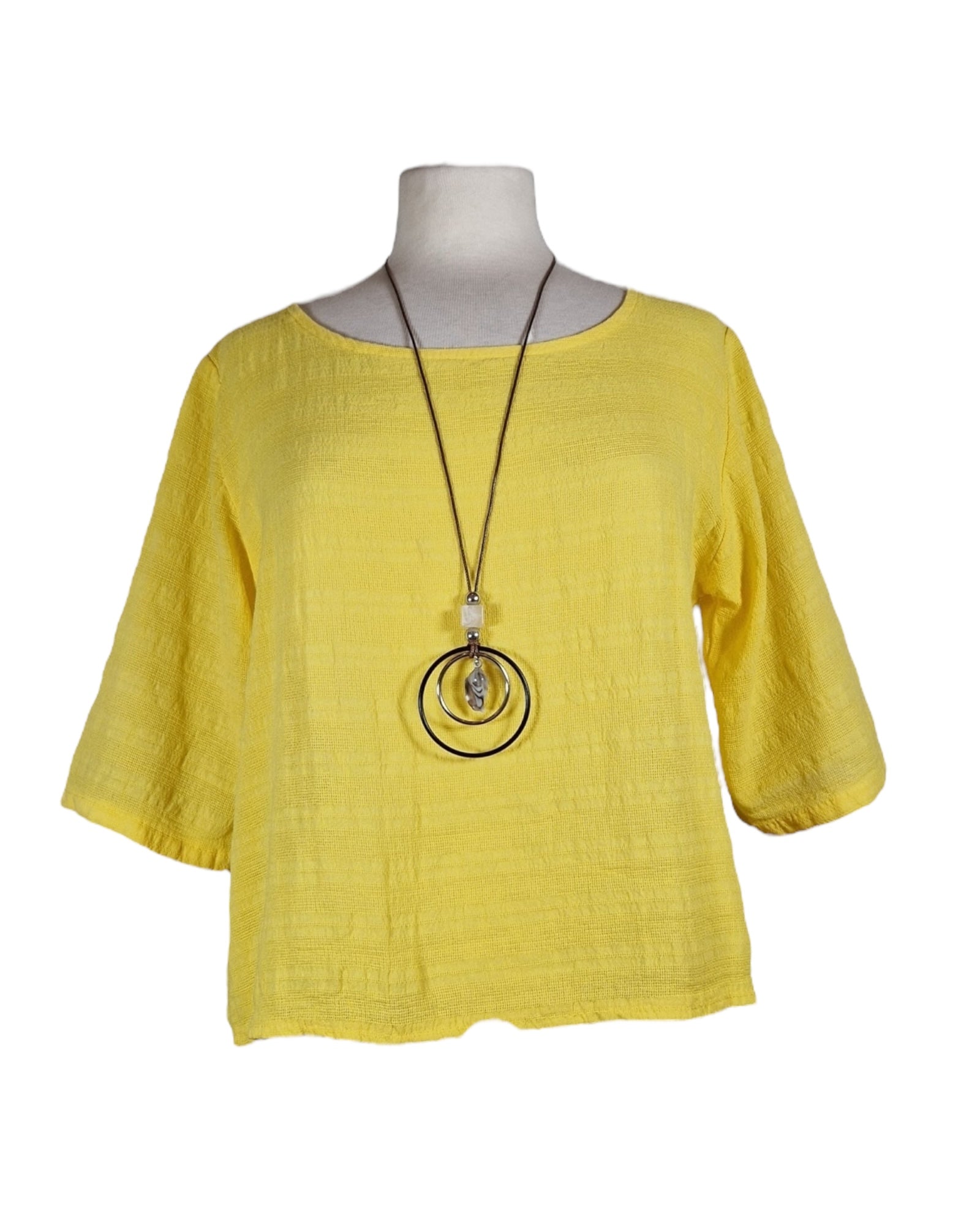 Bluse Kurz mit Kette