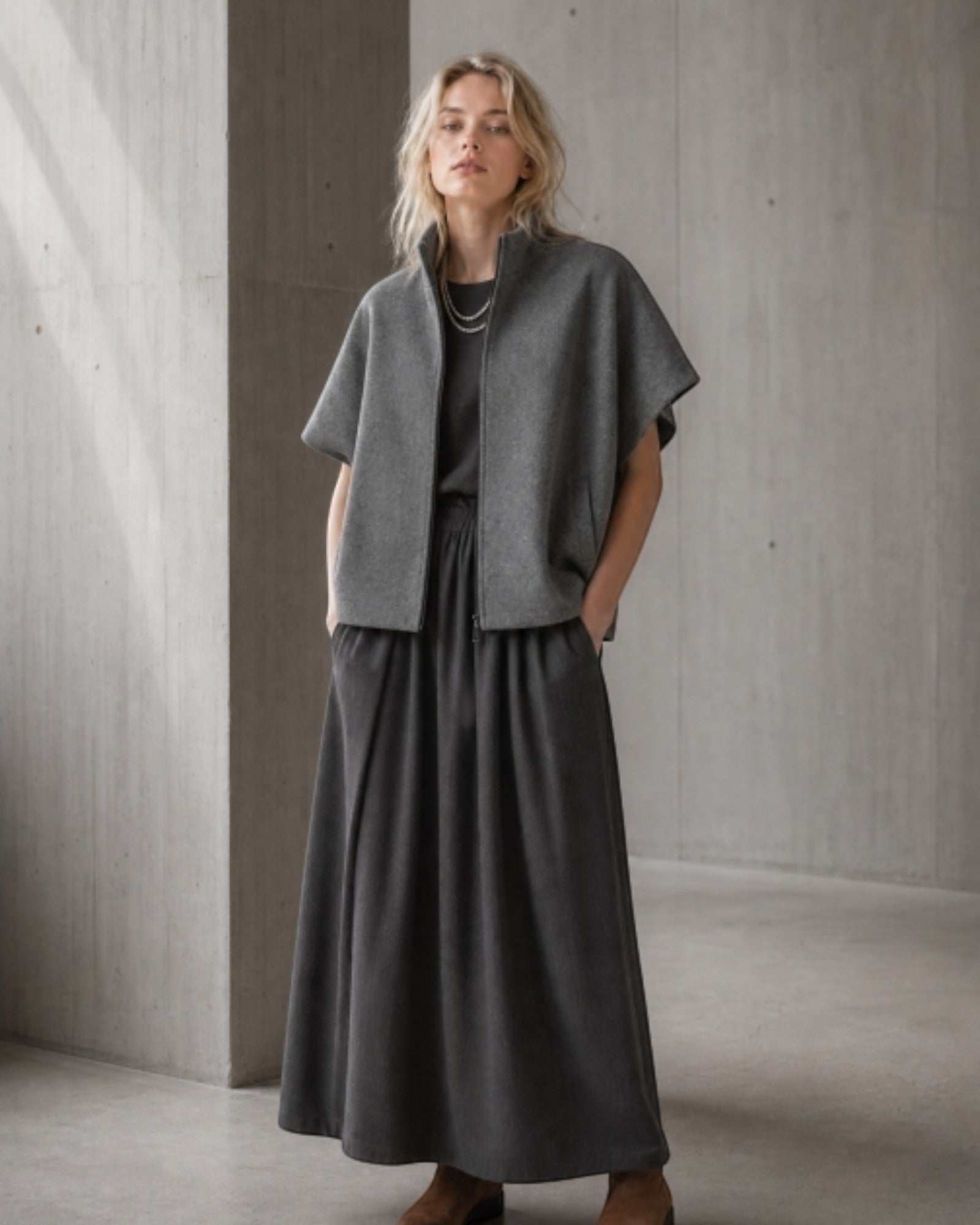 Cappa Zipper Jacket
