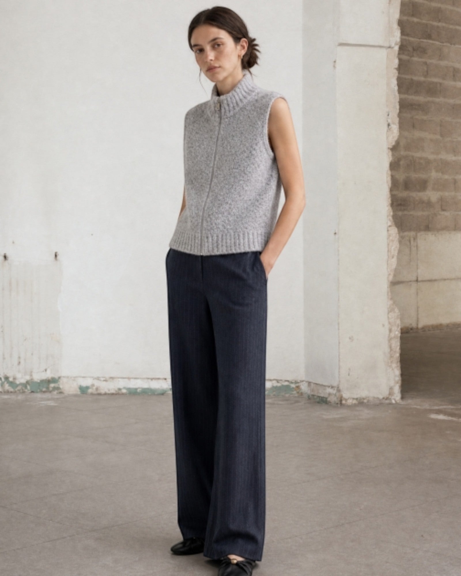 Viscose Wide Leg Pants