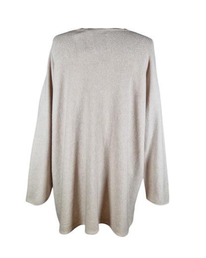 Pullover V-Ausschnitt Lang