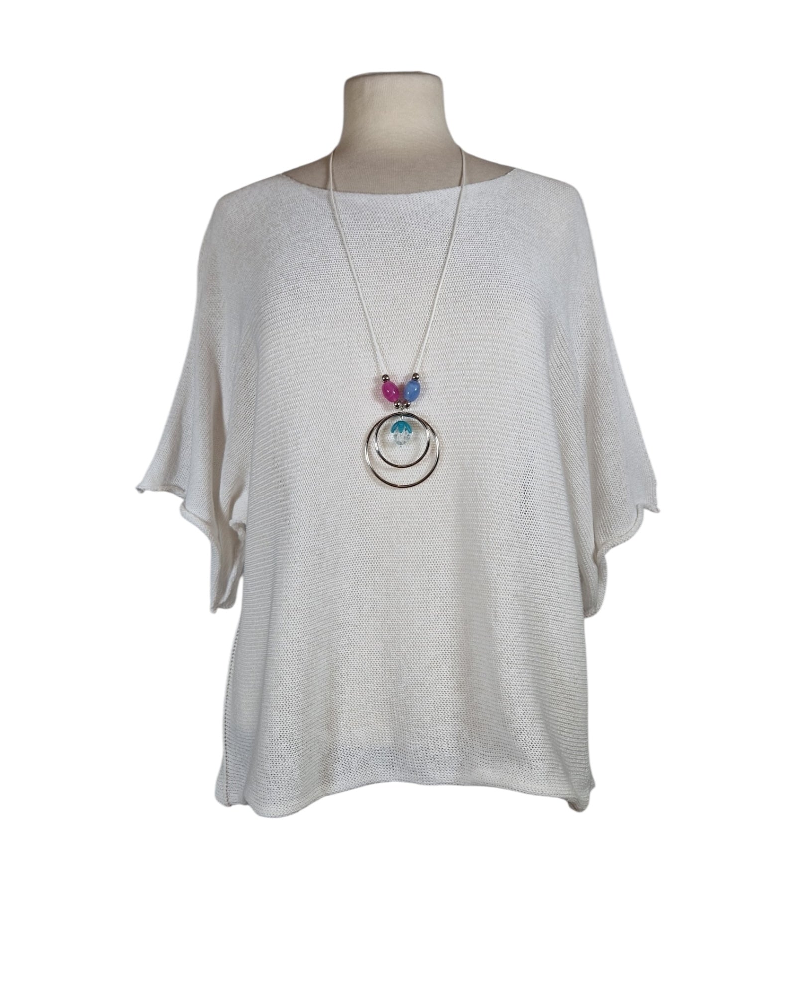 Sommerpullover mit Kette