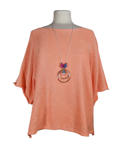 Sommerpullover mit Kette