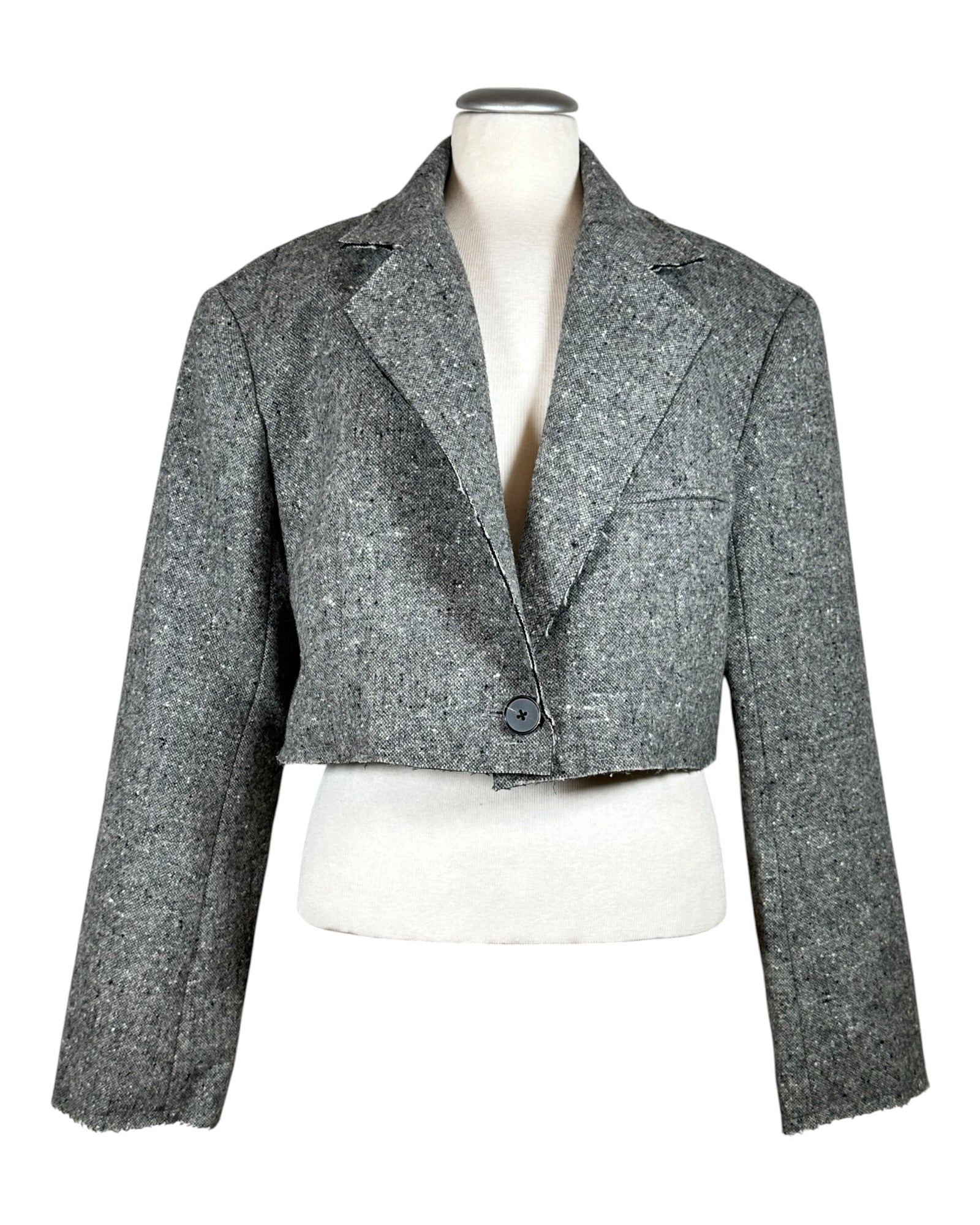Wool Blazer Short