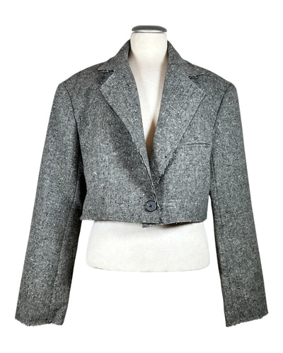 Wool Blazer Short