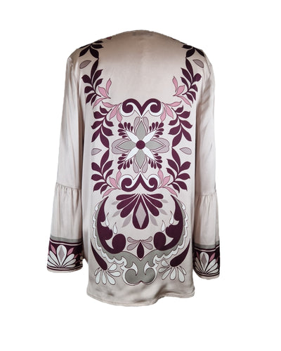 Bluse Ornament cream