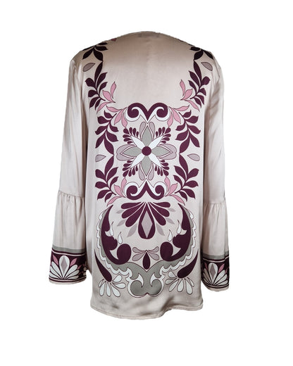 Bluse Ornament cream