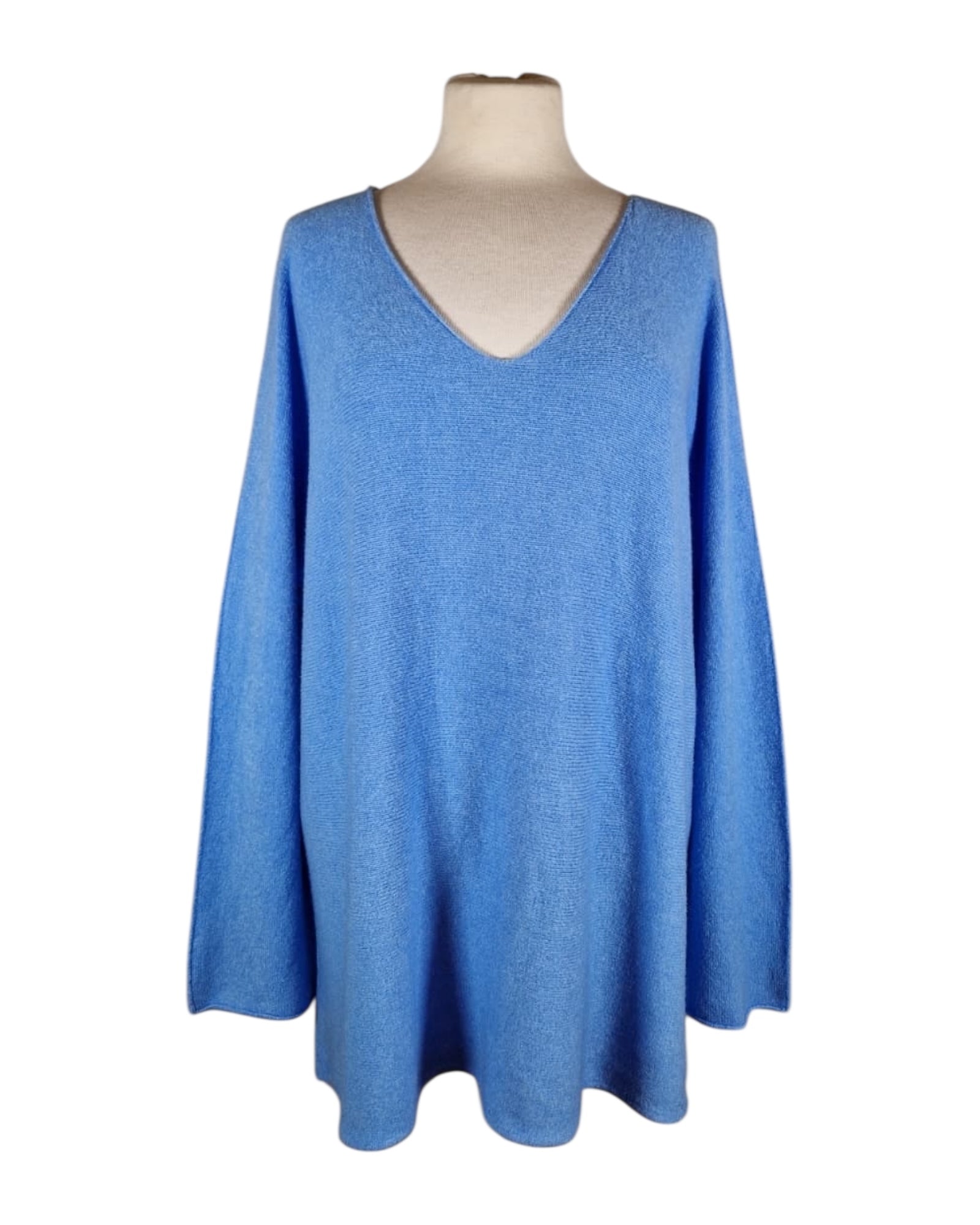 Pullover V-Ausschnitt Lang