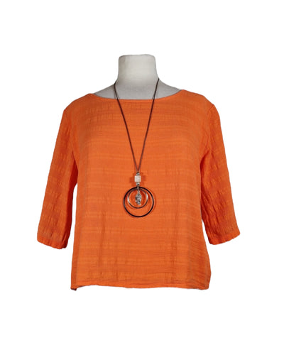 Bluse Kurz mit Kette