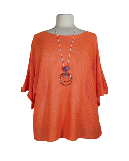 Sommerpullover mit Kette