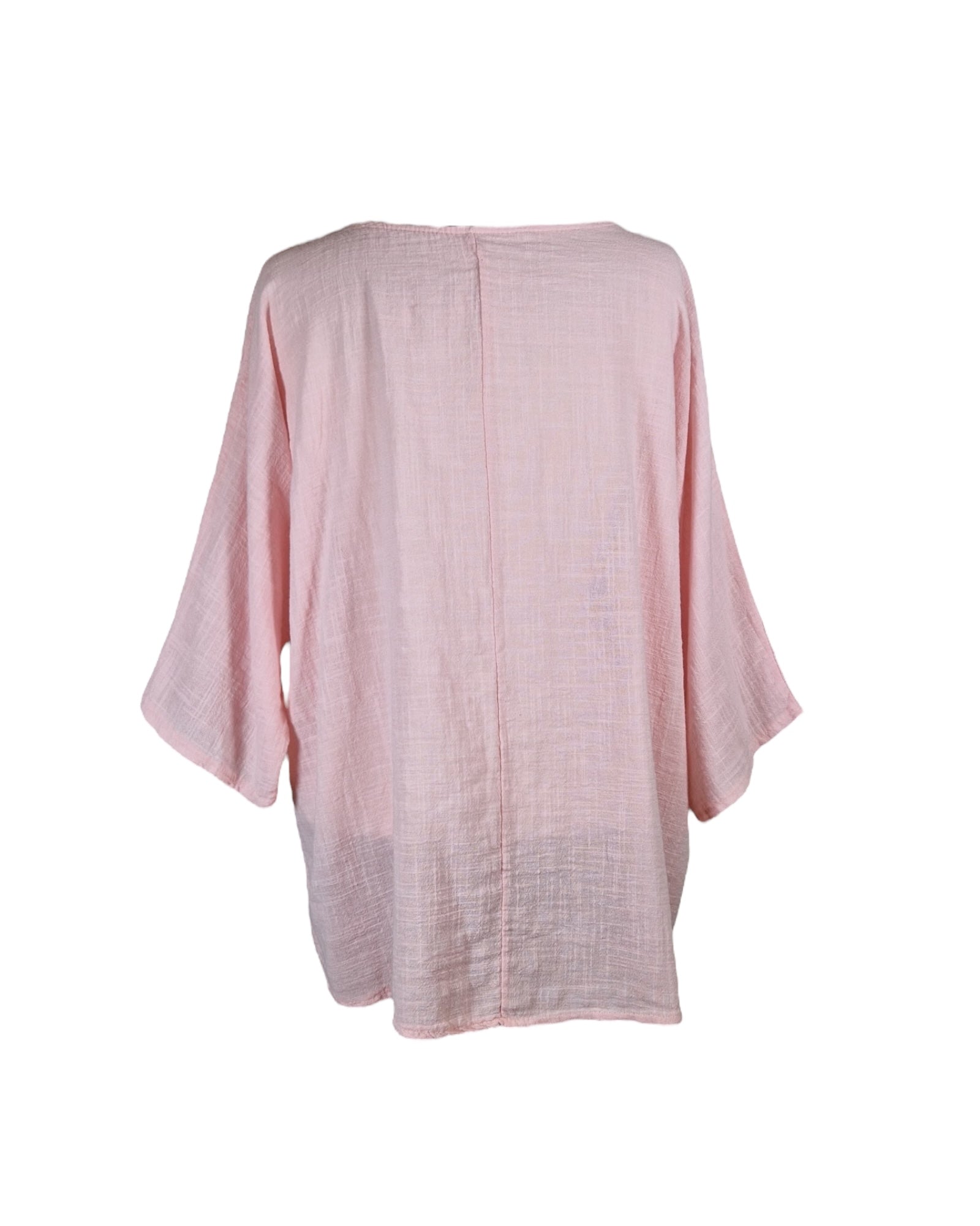 Bluse Lang mit Kette