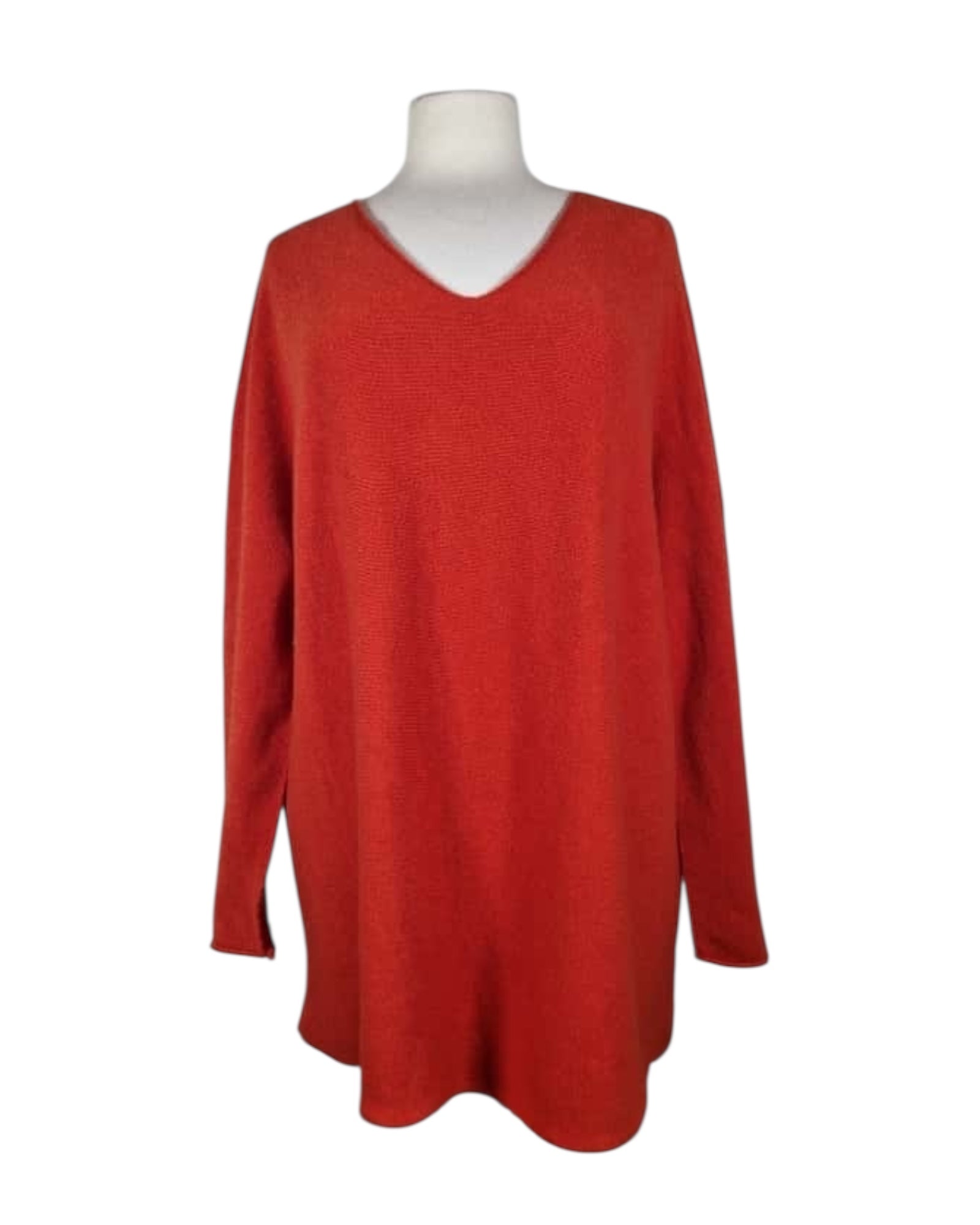 Pullover V-Ausschnitt Lang