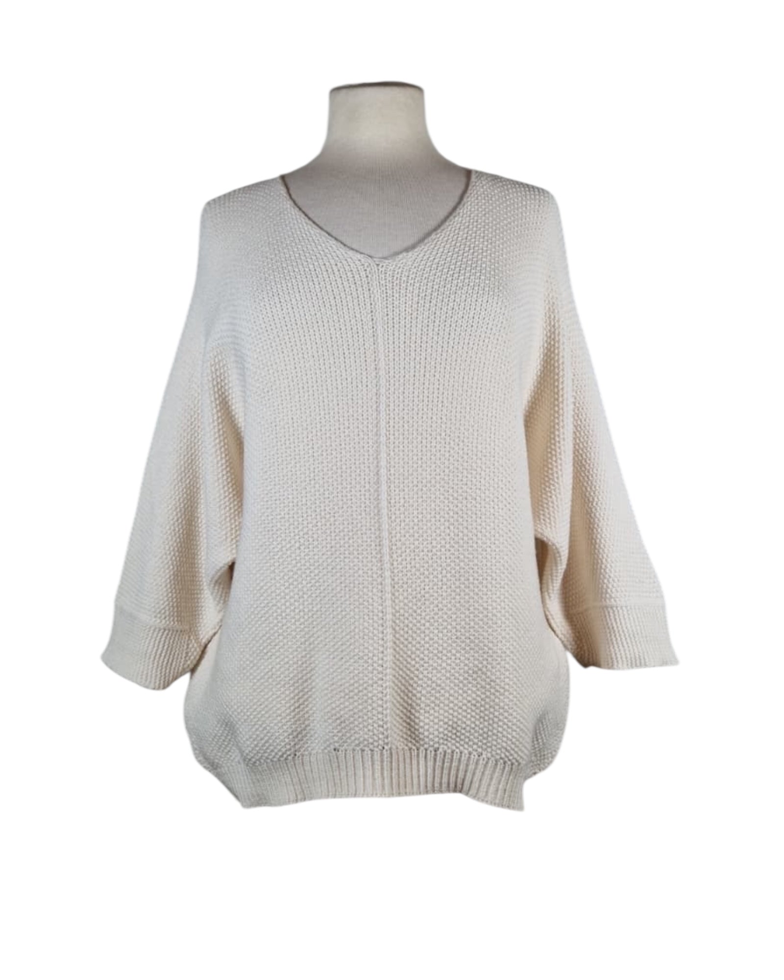 V-Ausschnitt Pullover