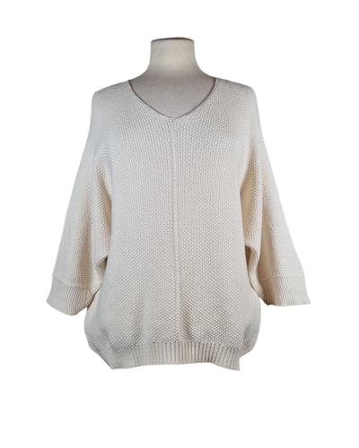 V-Ausschnitt Pullover