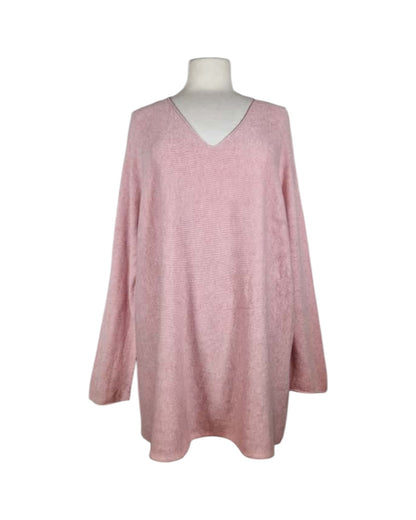 Pullover V-Ausschnitt Lang