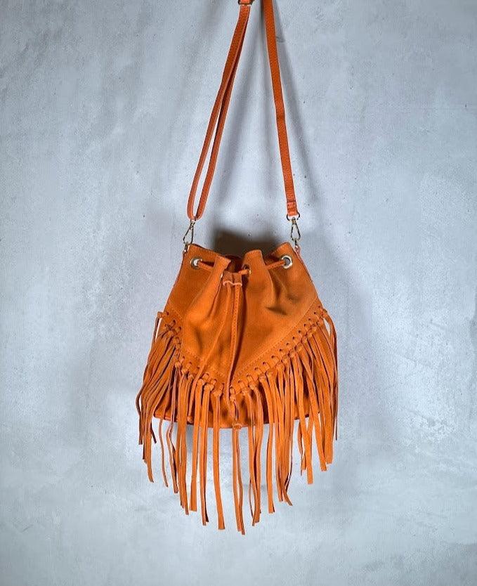 bag with fringes