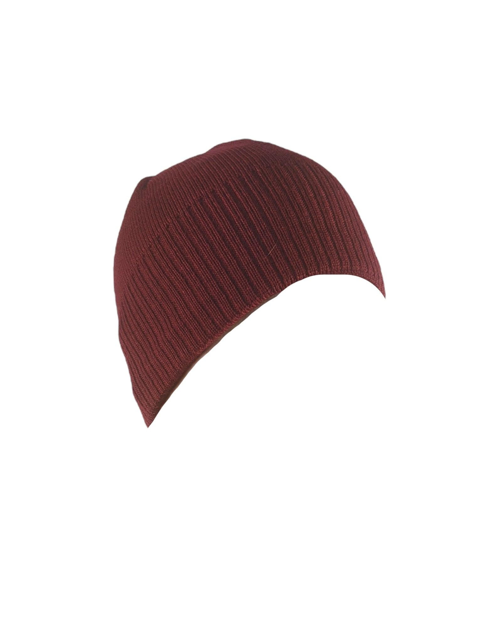 Unisex Beanie Ribbed Edge with Fleece