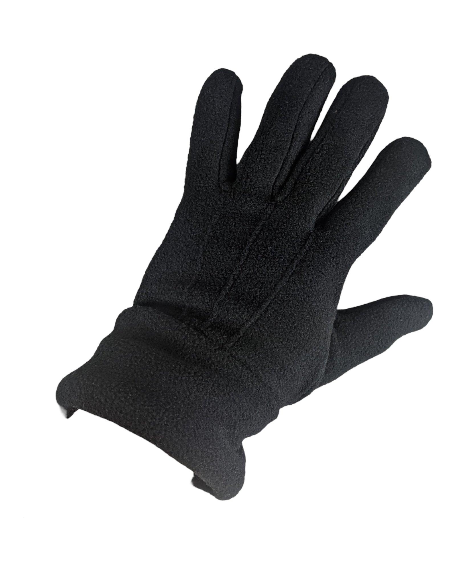 Gants avec revers, polaire
