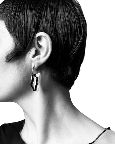 Hoop Earring A Shape and a Line